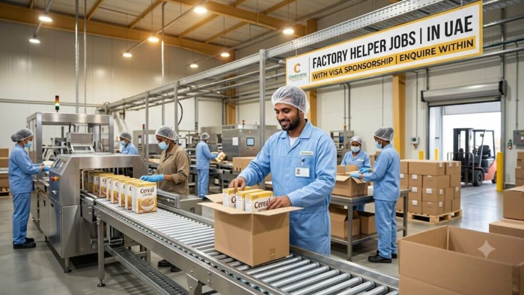 Factory Helper Jobs in UAE