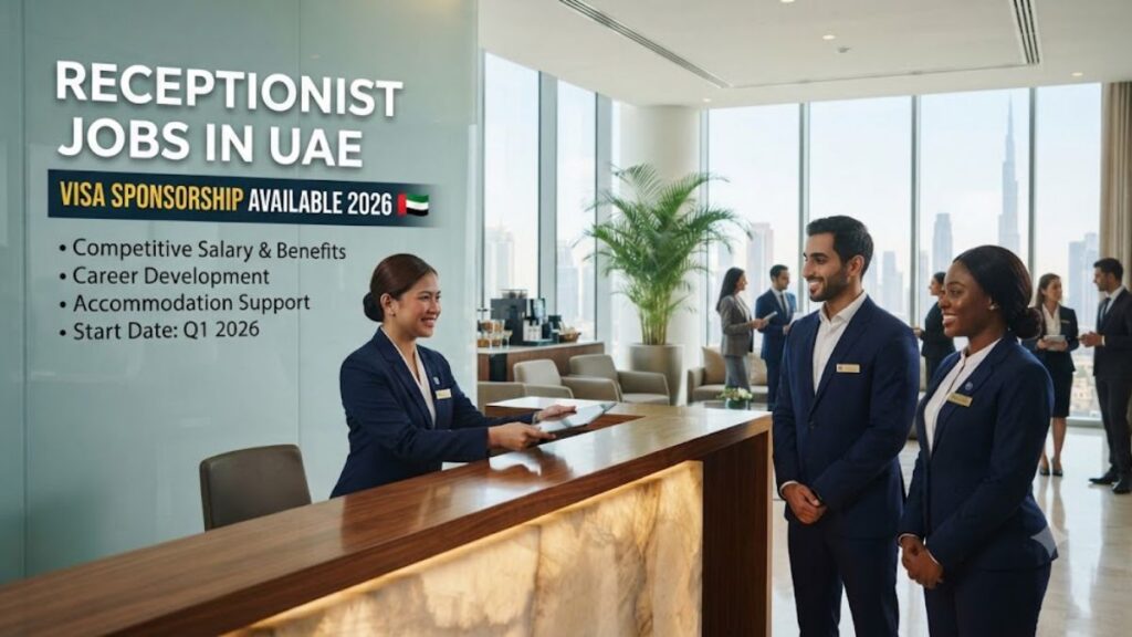 Receptionist Jobs in UAE