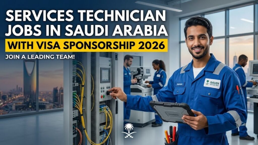 Services Technician Jobs in Saudi Arabia