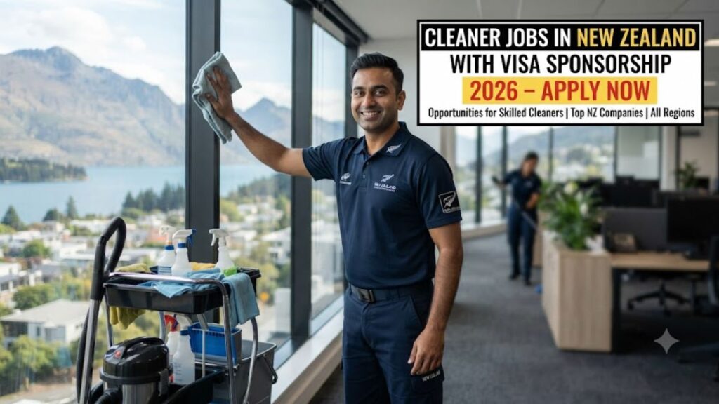 cleaner Jobs in New Zealand