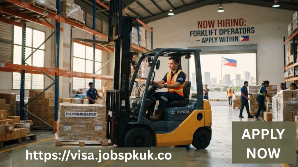 FORKLIFT OPERATOR JOB IN PHILLIPINE