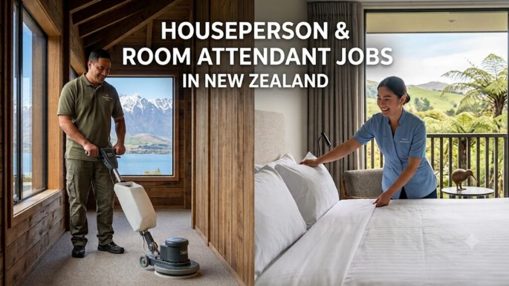 Houseperson and Room Attendant Jobs in New Zealand