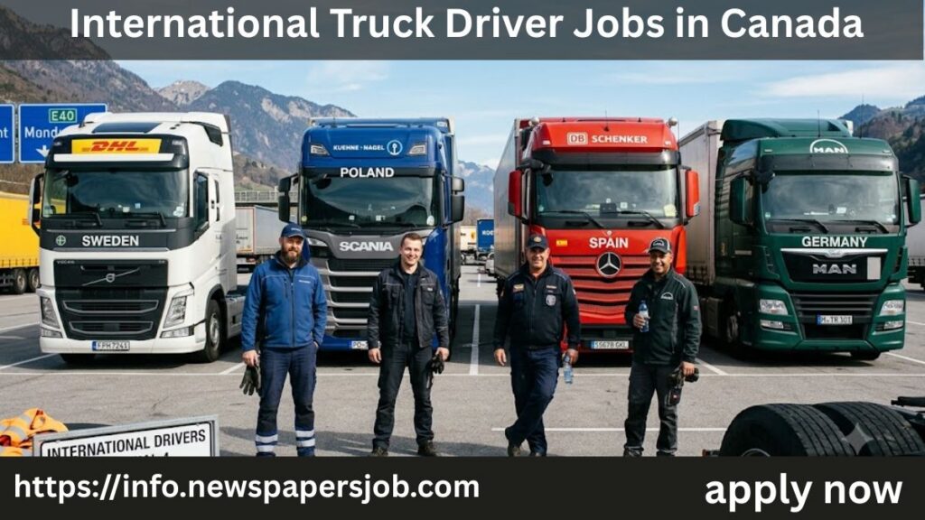 International Truck Driver Jobs in Canada