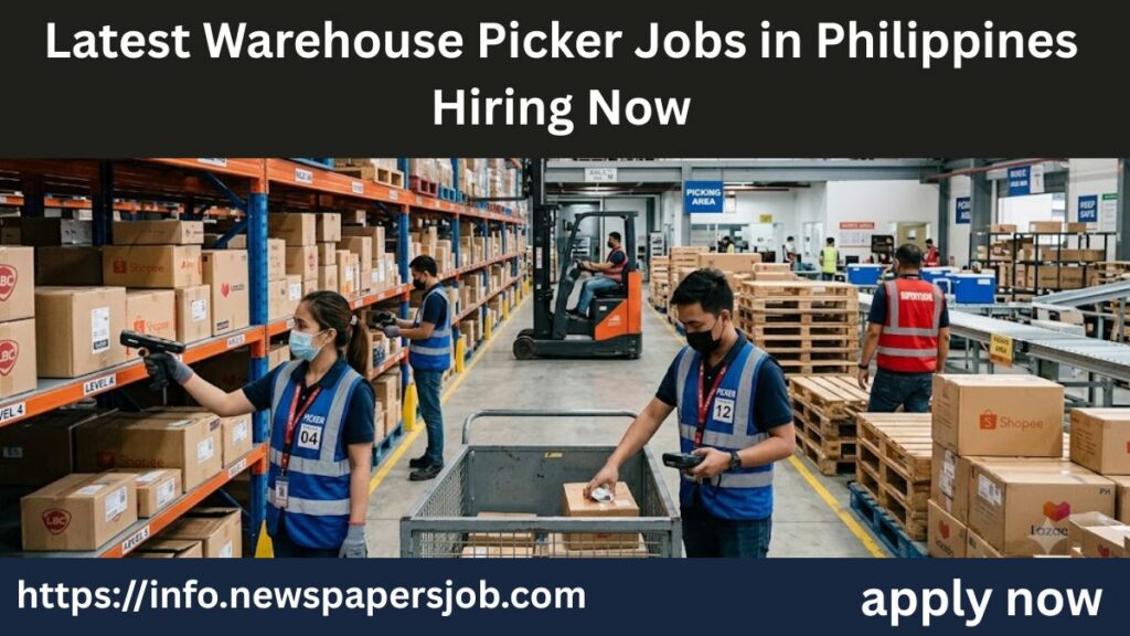 Warehouse Picker Jobs in Philippines